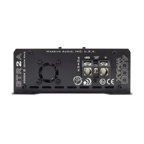 Massive Audio GTR2A 4000 Watt Monoblock Kompaktverstärker Class D 2030 Watt RMS - Bild 4 von 8