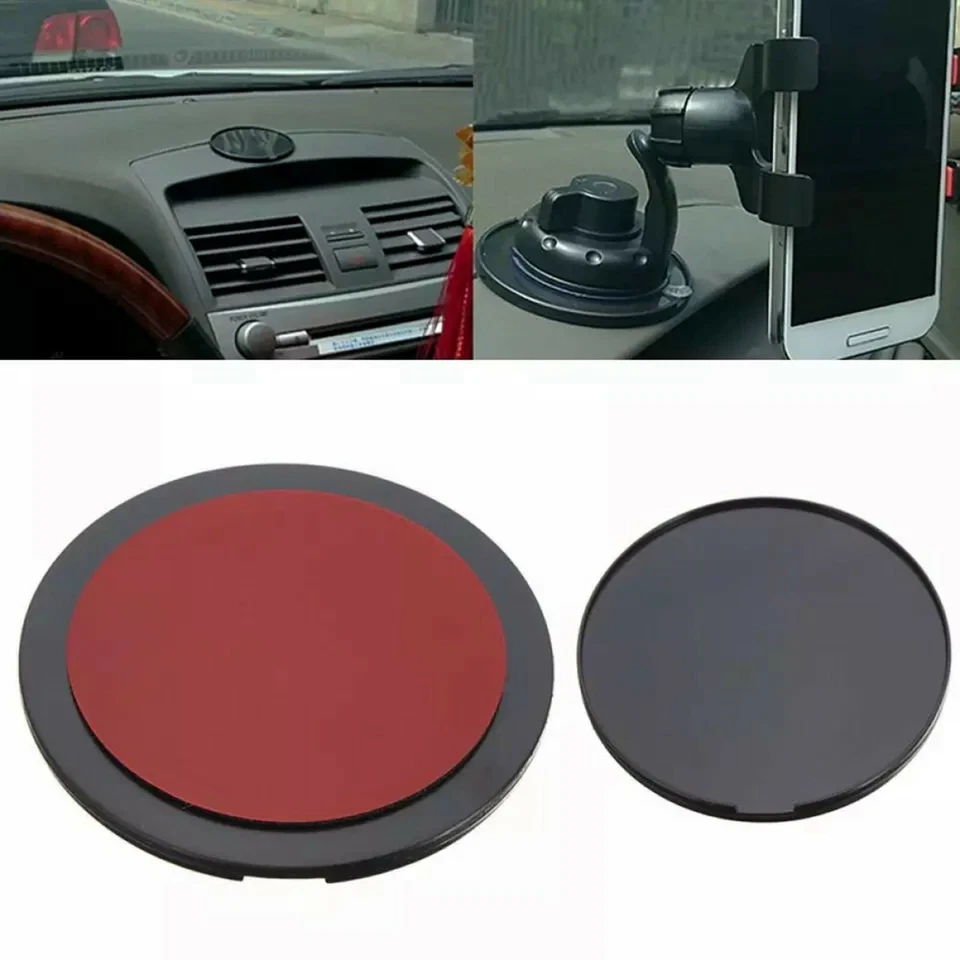 ADHESIVE PLASTIC DASH MOUNT DISC 73mm - Image 2 of 4