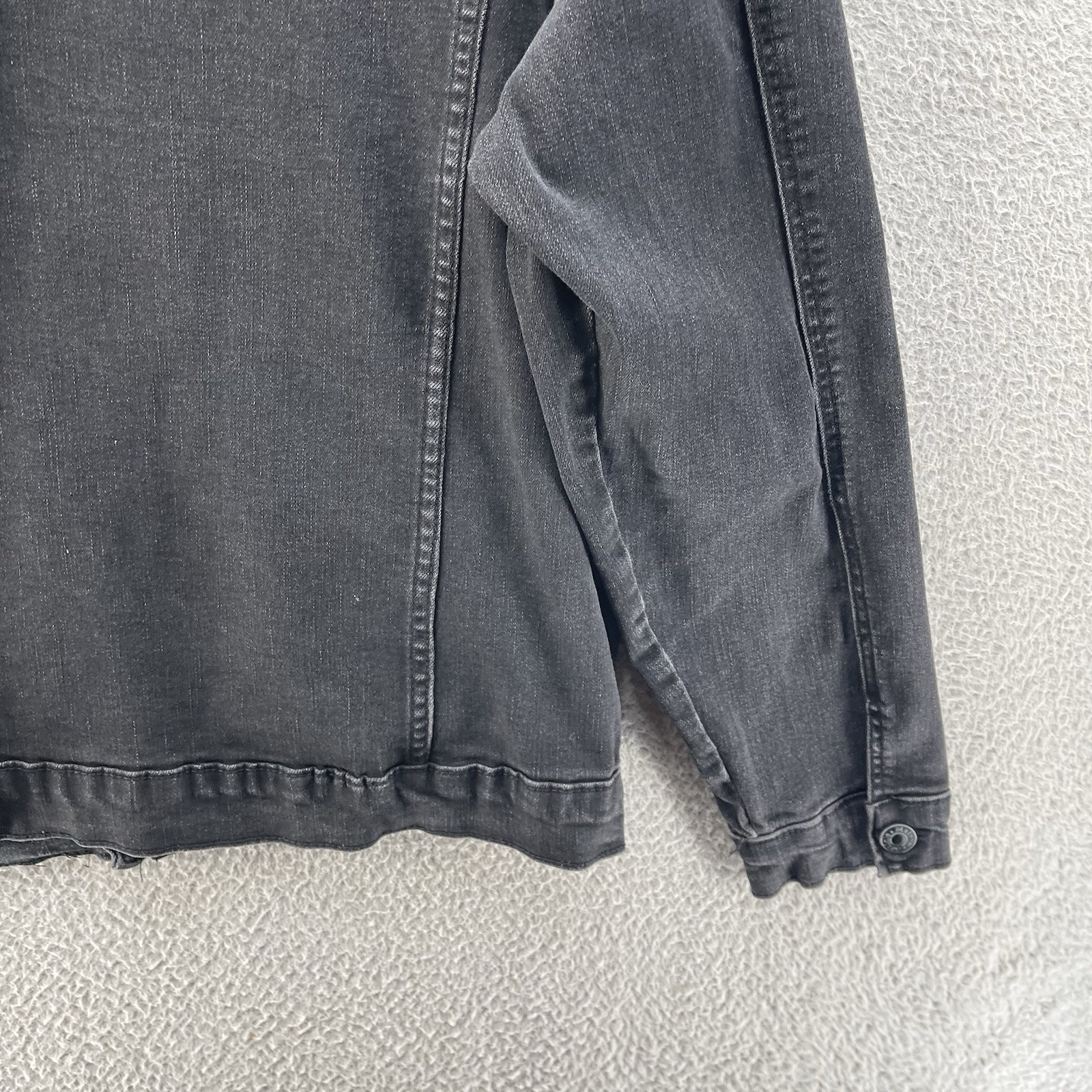 Maison Article Jacket Men Extra Large Black Denim… - image 9