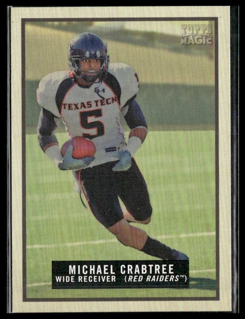 Michael Crabtree 2009 Topps Magic Rookie
