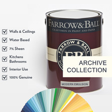 Image of 5 Litre - Farrow and Ball Paint - Modern Emulsion - Archived Colours