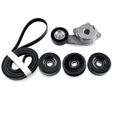 38274 Serpentine Belt Tensioner Kit with idler pulley Compatible with Ford Ex...