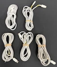 Lot of 5 Apple OEM USB-C to USB-C Charge Sync Cable Cord 1M 2M White