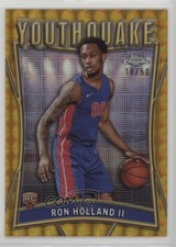 2024 Topps Chrome Youthquake Gold Geometric Refractor 18/50 Ron Holland II 1n2n