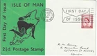 1964 Isle Of Man 2.5d Regional On Unusual Illustration FDC Cat £35