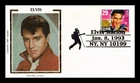DR JIM STAMPS US COVER ELVIS PRESLEY LEGENDS OF MUSIC FDC COLORANO SILK CACHET