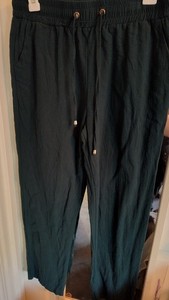 Women's. Unbranded. Green Lounge Pants. Elastic Waist.