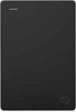Seagate Portable Drive 4TB Portable External HDD USB-C Black SRD0NF1 (Pre-Owned)