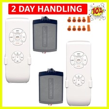 2 Pack Fan Remote Control Kit, Small Size Receiver Ceiling Fan Remote Control...