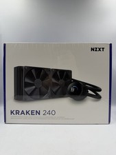 NZXT Kraken 240-240mm AIO CPU Liquid Cooler - Customizable 1.54"" Square LCD