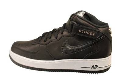 Nike Air Force 1`07 Mid SP Größe 38,5 DJ7840 001 Stussy  Sneakers Turnschuhe