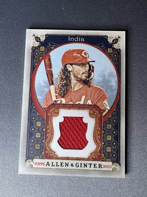 2023 Topps Allen & Ginter Jonathan India #AGRB-JI Full-Size Relic Pattern B