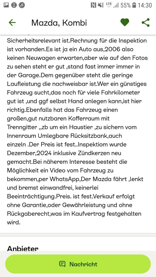 Mazda 6 2006 - Bild 4 von 4