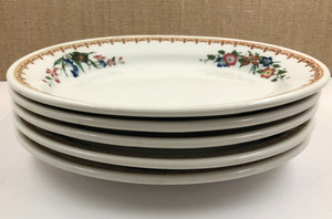 Vtg Waldorf Astoria Lamberton Scammell Small Oval Dishes, 1930-1940s, Set of 5