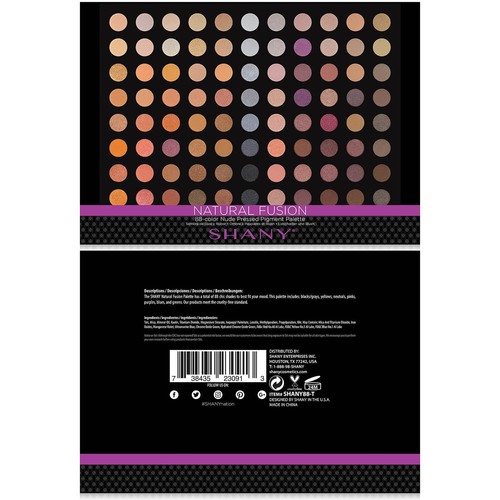 Natural Fusion Eyeshadow Makeup Palette - 88 Color Highly Pigmented Blendable... - Picture 3 of 9