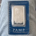 PAMP Suisse 1 oz Silver Bar 999.0 Fine Swiss Made
