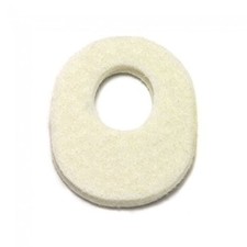 Extra Thick Oval Callus Pads, 1/4" Thick Felt, 100 Pack