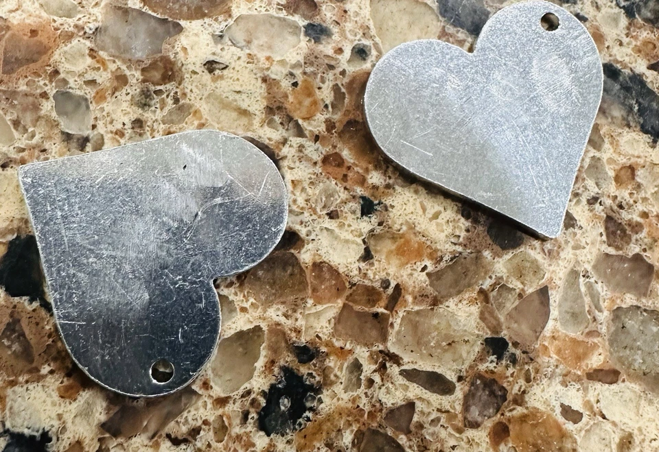 Hand Stamped Mama Heart Shaped Embellishments - Necklace, Bracelet Or Keychain  - Image 3 of 3