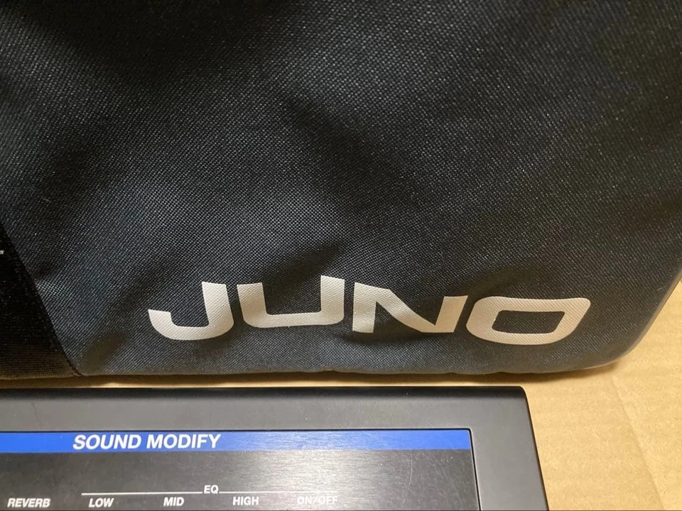 Roland JUNO-Gi Synthesizer Workstation with Soft Case AC Adapter Tested Japan - Image 3 of 4