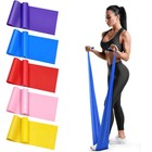 Yoga Pilates Resistance Band Long Training Stretch Bands for Physical Therapy Lo