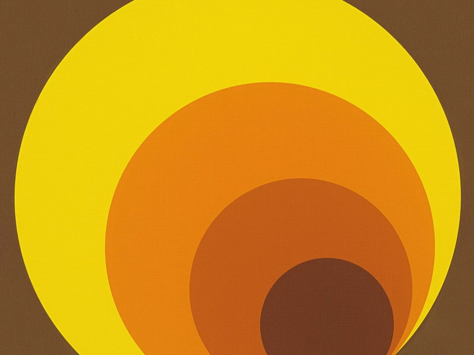 Tapete AS Kreise BRAUN ROT ORANGE 7013-12 Retro 70er Jahre Tapete (2,67€/1qm) - Bild 2 von 4