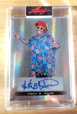 #1 /3 2024 Leaf Electrum Silver #BA-KBW Koko B. Ware AUTO WWE