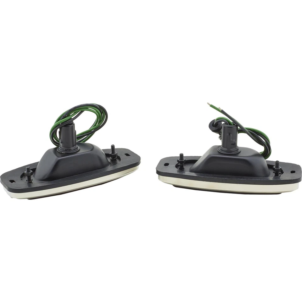 Conjunto de luces traseras de vidrio, par, se adapta a auto de pasajeros Chevy 1941-1948 Foto 3 de 4