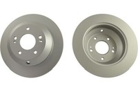 Kavo Parts 2X Bremsscheiben Hinten Ø302 Mm Voll Beschichtet FüR Kia Sorento Ii