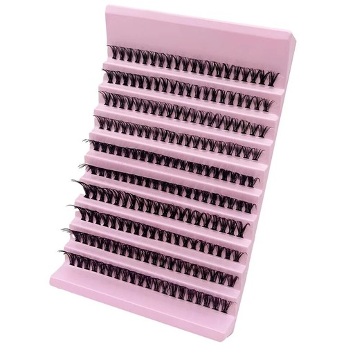 200X Eyelash Extensions Wispy D Curly Individual False Lashes Clusters DIY 8-16m - Picture 16 of 16