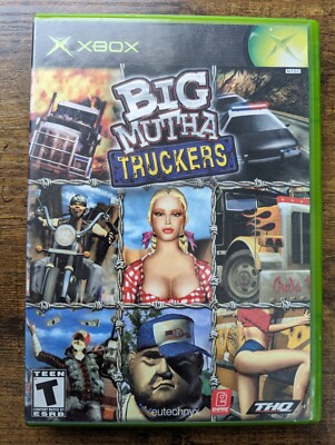 Big Mutha Truckers (Microsoft Original Xbox, 2003) - Complete w/ Manual CIB