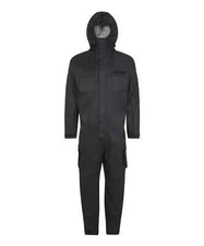 Black Survival Suit Waterproof Gore-tex Chem Coverall CBRN SAS Remploy Ex-Police