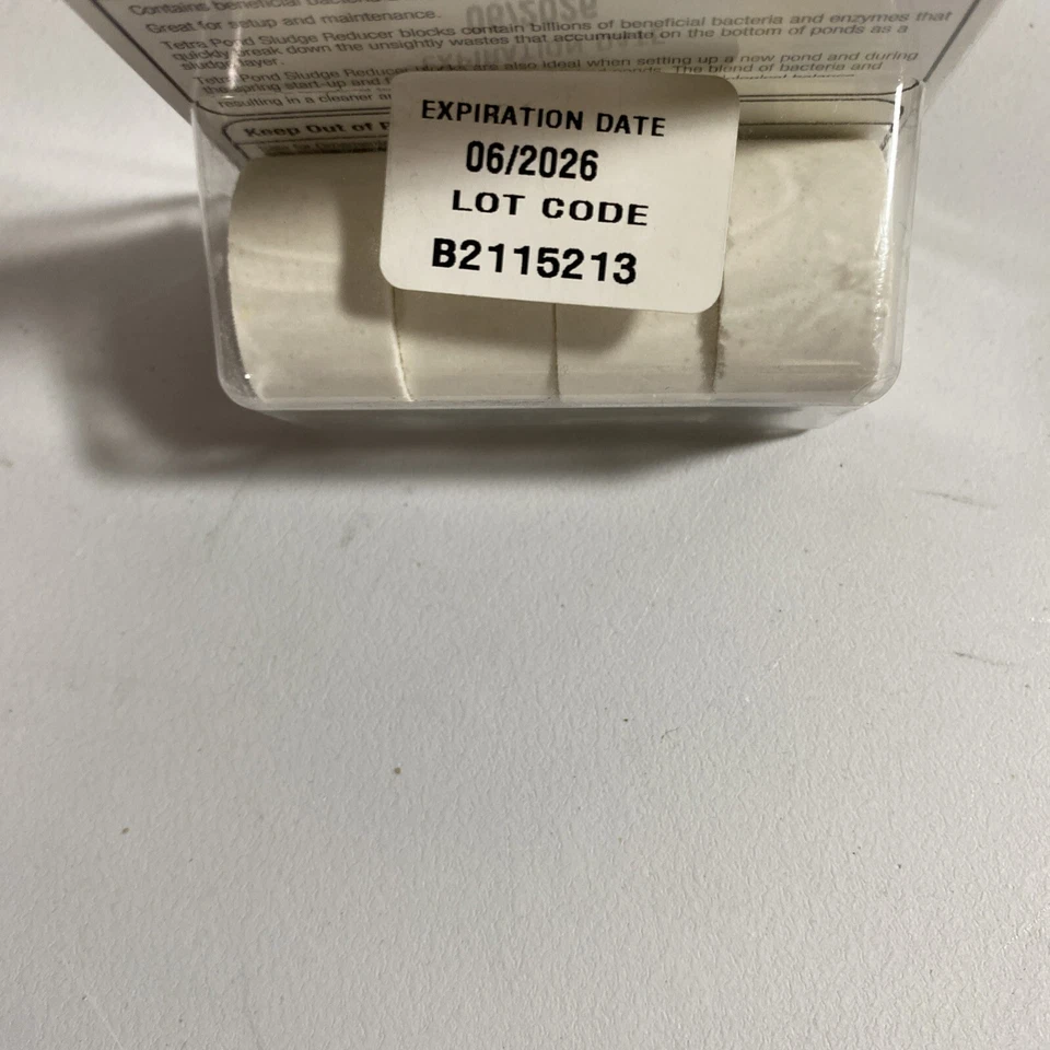 REDUCTOR DE LODOS DE ESTANQUE TETRA - 4 bloques 1 OZ cada uno Foto 3 de 3