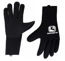 New Giordana Acqua Vento Neoprene Winter Cycling Gloves, Black, Large