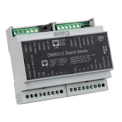 Briteq LD-1024DIN NET DMX Interface inkl. Software (  DMX Kabel )