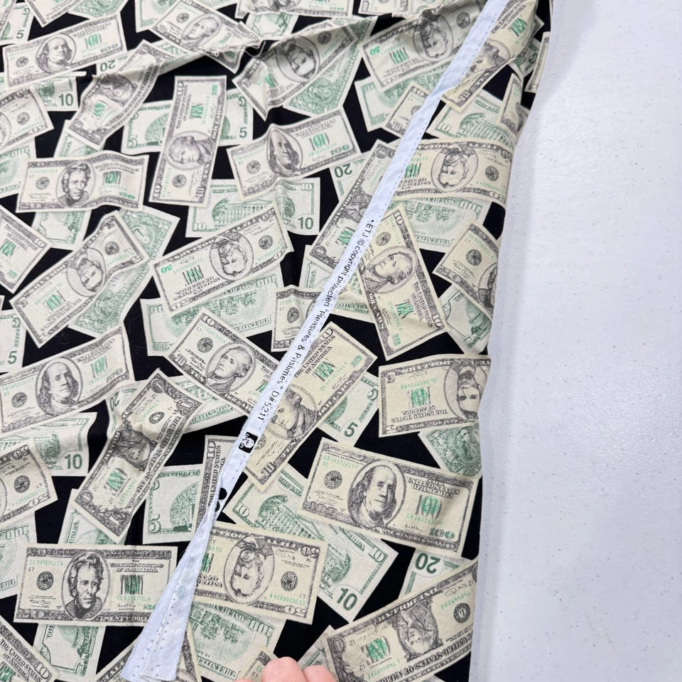 ETJ Acolchado Algodón Verde Placeres Pasatiempos Dólares 5211 40x43 1.1 Yarda Foto 4 de 4