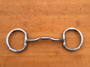 MYLER English Dee with Hooks and Low Port Comfort Snaffle Bit ~ MB 04 ~ 5"