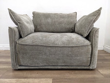 SOFABED 1.5 Seater Loveseat Fold Out Single Bed Removable Cushions FREE DELIVERY
