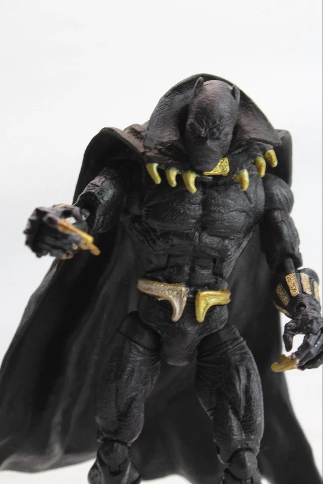 ToyBiz Marvel Legends Black Panther 6" Figura Centinela BAF Wave 2005 Foto 2 de 4