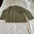 Vintage WWII USMC HBT P41 Herringbone Twill Military Shirt Jacket WW2
