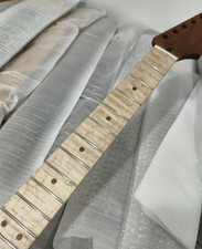Mahogany Electric Guitar Neck flame Maple Fingerboard 22fret 25.5 inch matte