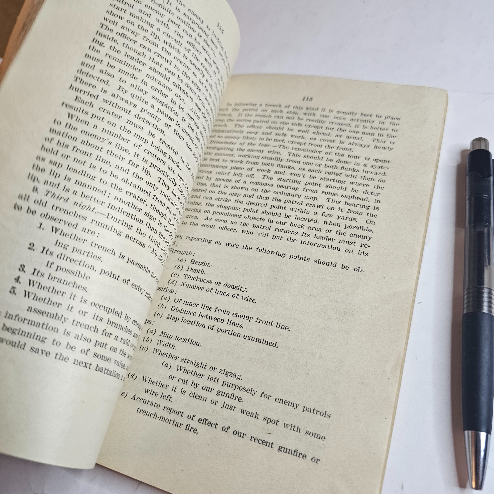 1917 NOTES ON RECENT OPERATIONS NO. 3 BOOK TRENCH WARFARE ARMY WWI WW1 WORLD WAR