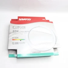 Satco Transitional Corded Electric Light Bulb Cool White 22W 120V 8" S6500