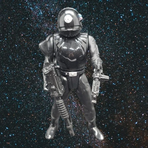 1996 Star Wars POTF Death Star Gunner 3.75" Complete With 2 Accessories