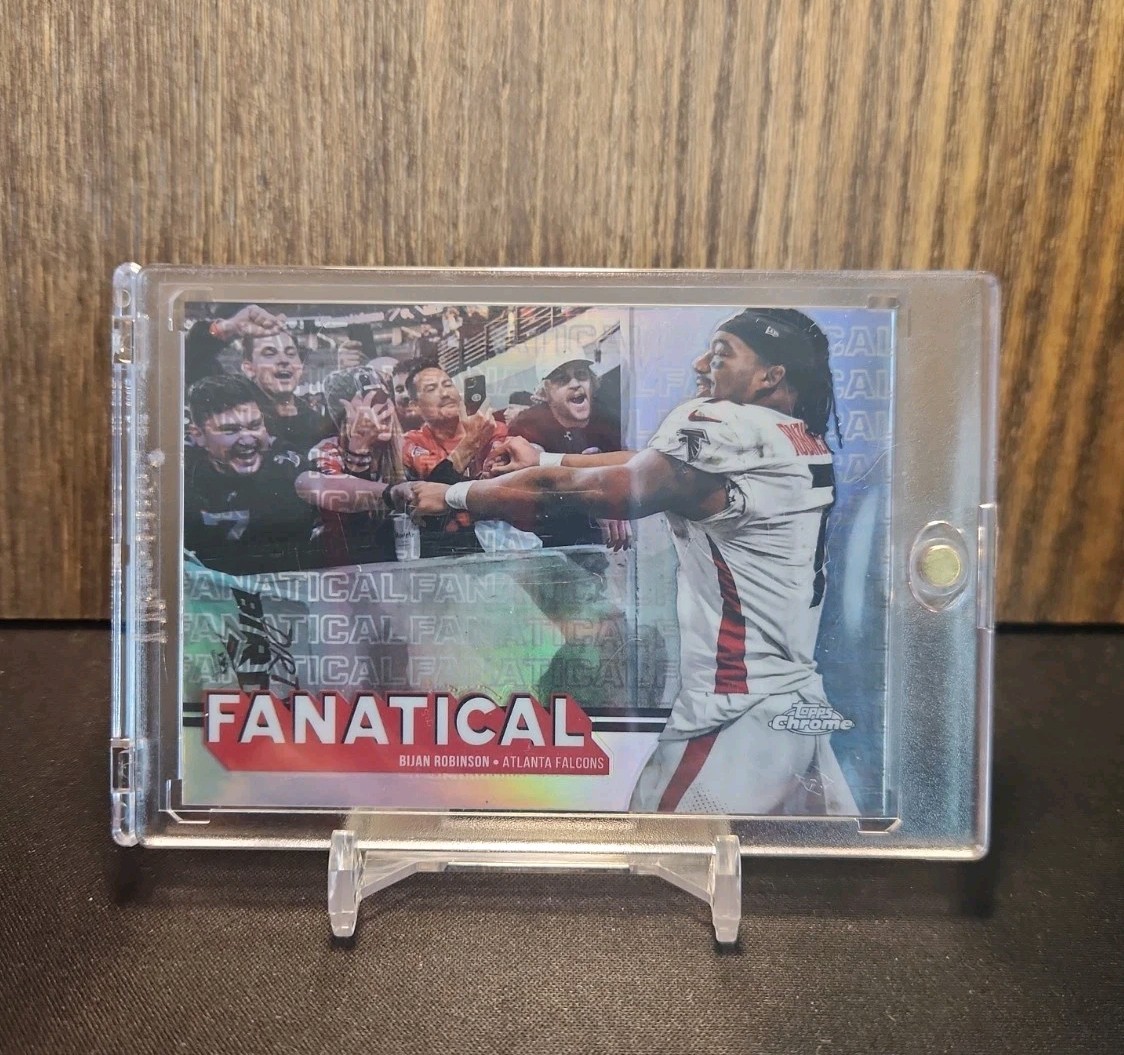 2025 Topps Chrome Fanatical SSP Bijan Robinson #FF-11
