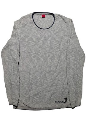 s.Oliver Cotton Pullover Sweater Mens Medium Gray Crewneck Casual Knit