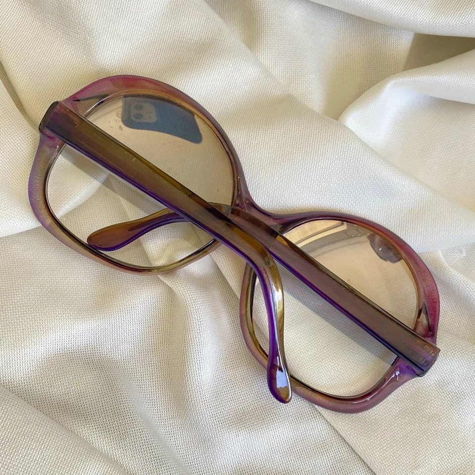 GAFAS DE SOL VINTAGE AÑOS 60 70 ITALIA ULTRA OVERSIZE para mujer X grandes XL Foto 4 de 4