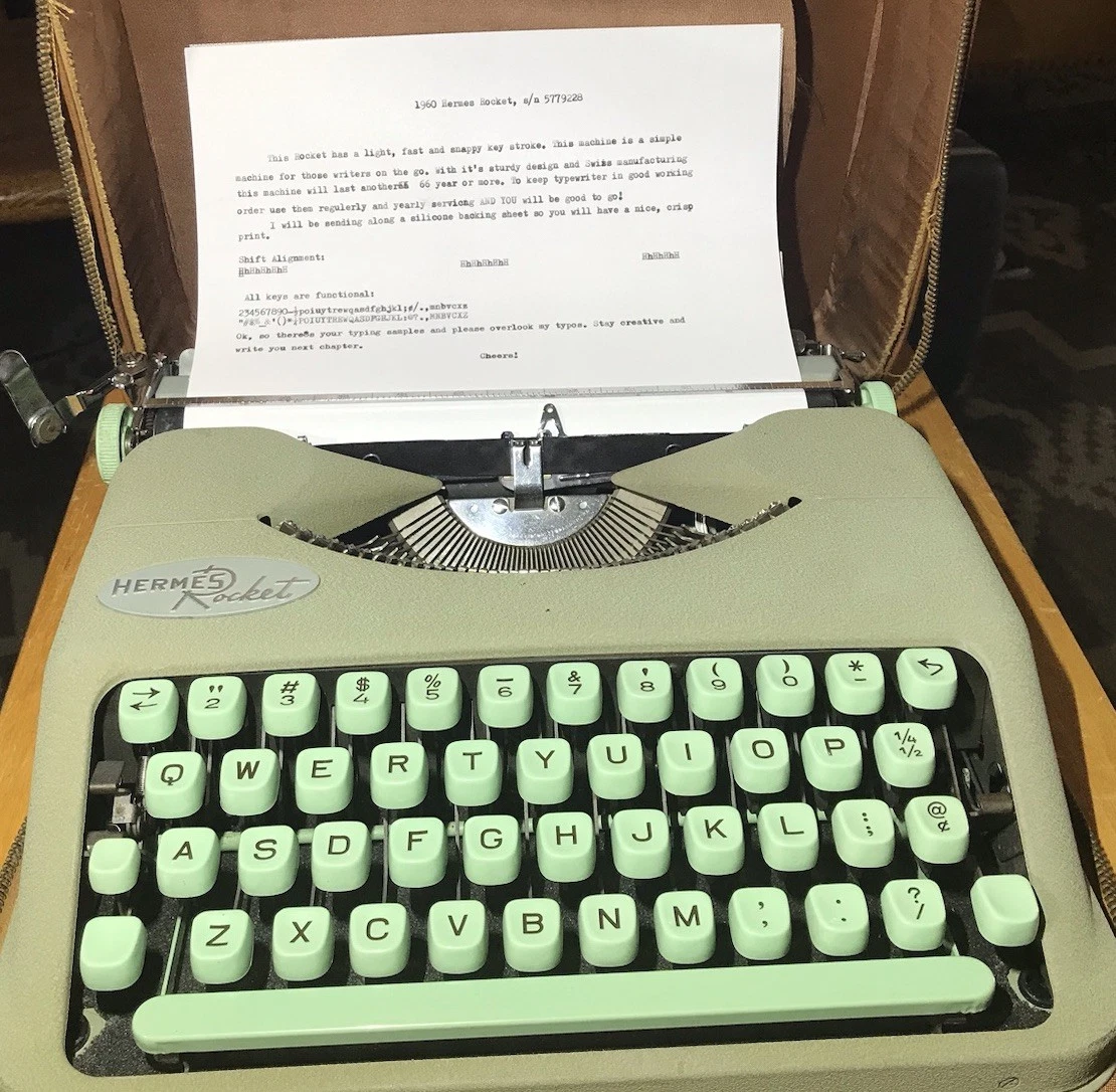 Hermes Ambassador Typewriter for sale | eBay