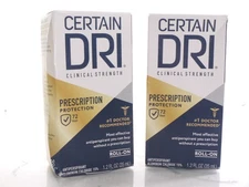 2X Certain Dri Prescription Strength Clinical Anti-Perspirant Roll- On 1.2 Oz