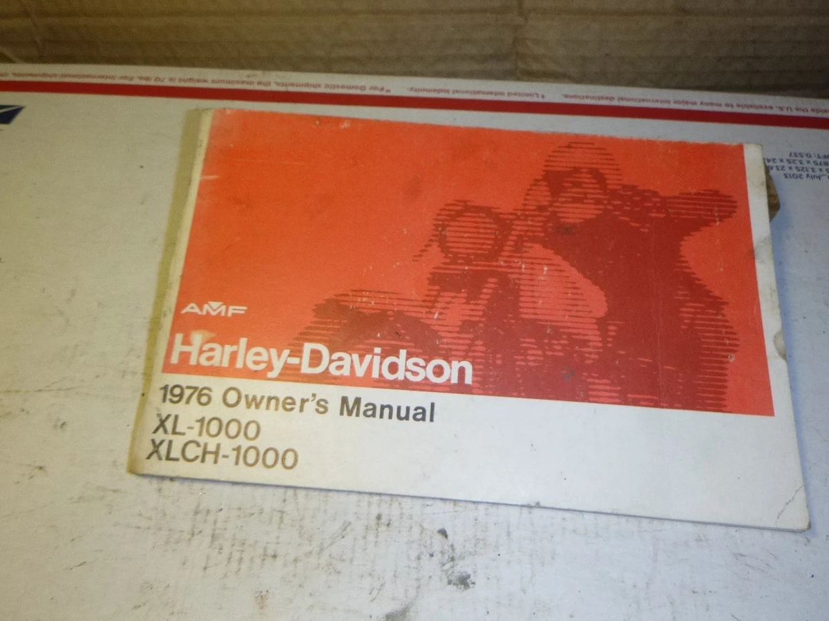 25+ Harley Davidson Sportster Motorcycle Owner & Operator Manuals