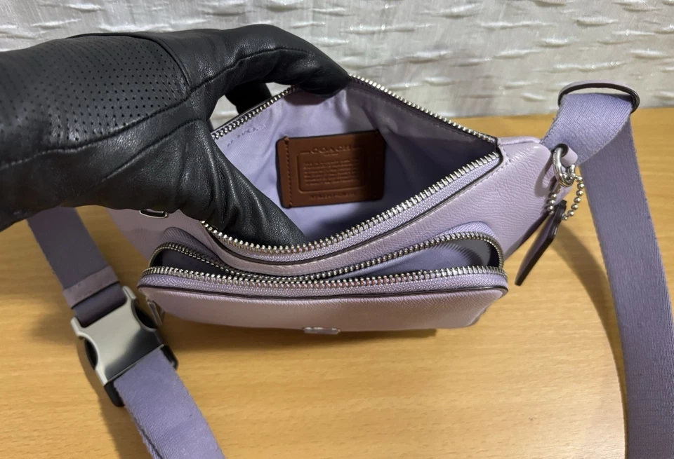 coach cinturón riñonera lavanda Foto 3 de 4